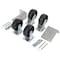 Vestil H-Style -100 & -150 Hopper Glass-Filled Caster 4 Piece 4800 lb 6 x 2, PK4 H-CK4-GFN6-2 - alternate 1